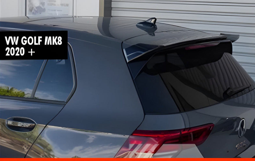 Spoiler DPT V-2 (HB, Gloss Black) for Volkswagen Golf 8 2019- - image 1