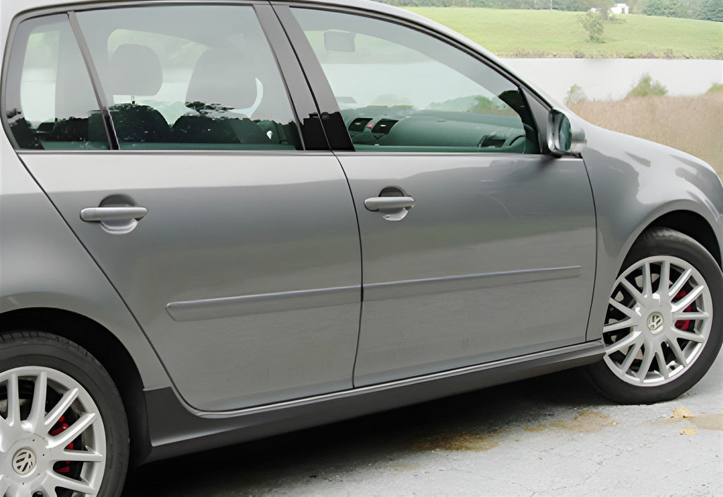 Side Skirts DPT V-1 (HB, paintable) for Volkswagen Golf 6 2008-2014 - image 1