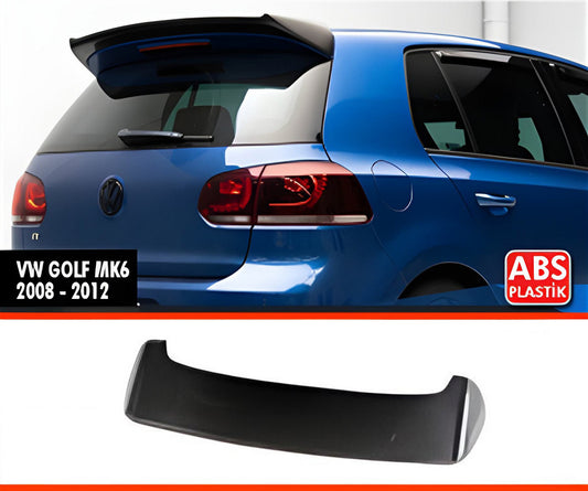 Spoiler DPT V-2 (HB, Gloss Black) for Volkswagen Golf 6 2008-2014 - image 1