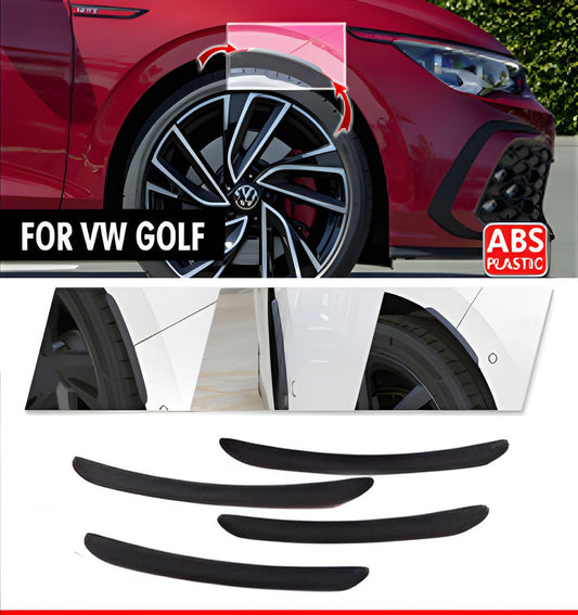 Fender Flares DPT (4 pcs, black) for Volkswagen Golf 7/E-Golf 2012-2020 - image 1