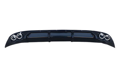 Rear Diffuser DPT V-3 (2017-2019, Gloss Black) for Volkswagen Golf 7/E-Golf 2012-2020 - image 1