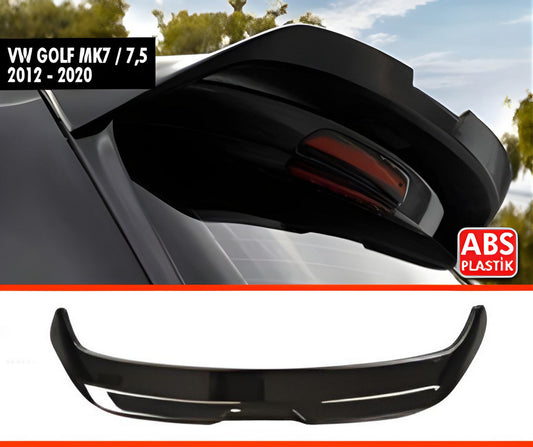 Spoiler DPT V-5 (HB, Gloss Black) for Volkswagen Golf 7/E-Golf 2012-2020 - image 1