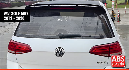 Spoiler DPT V-8 (HB, Gloss Black) for Volkswagen Golf 7/E-Golf 2012-2020 - image 1