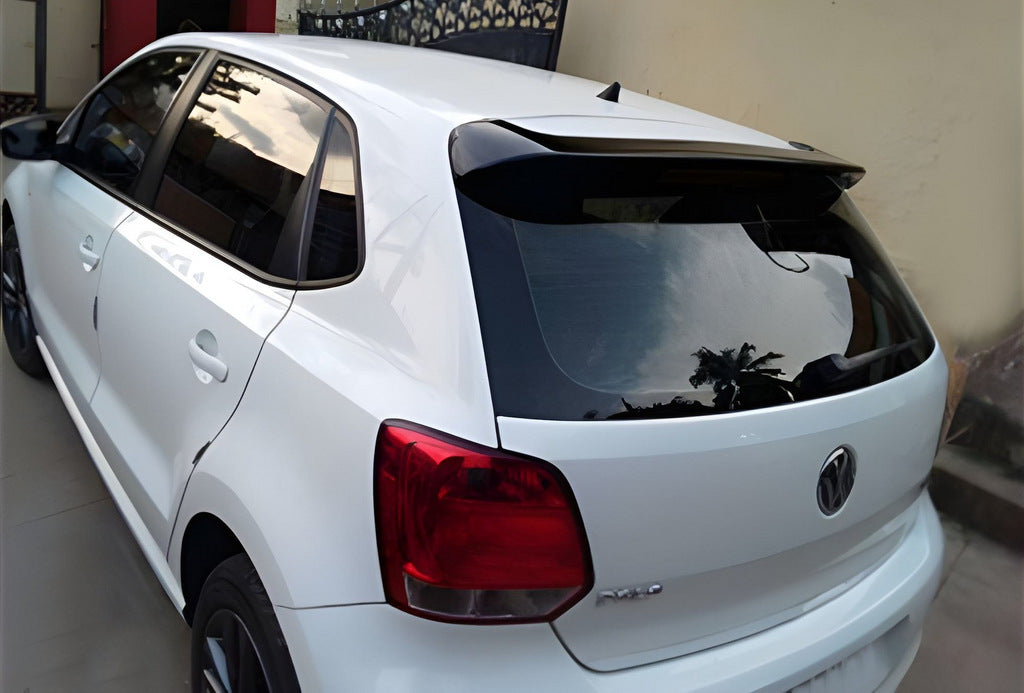 Spoiler DPT V-6 (HB, Gloss Black) for Volkswagen Polo 2010-2017 - image 1