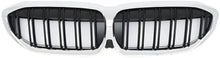 M-Look V2 Kidney Grilles (2018-2022, Gloss Black with Chrome Trim) for BMW 3 Series G20/G21 2018- - image 2