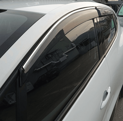 Windshields with chrome (4 pcs, Sunplex Chrome) for Renault Clio V 2019↗︎ - Reelken Auto