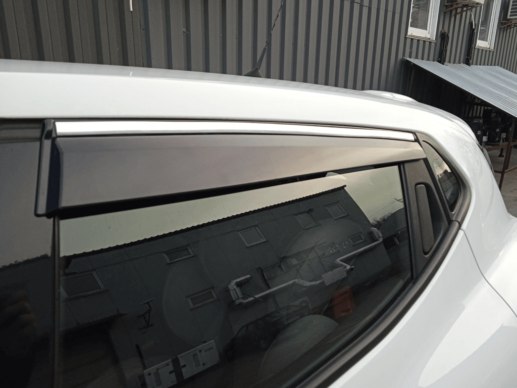 Windshields with chrome (4 pcs, Sunplex Chrome) for Renault Clio V 2019↗︎ - Reelken Auto