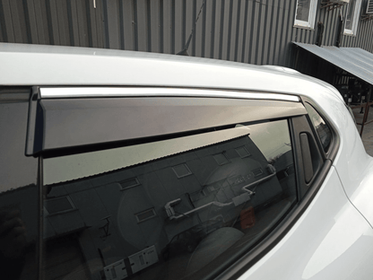 Windshields with chrome (4 pcs, Sunplex Chrome) for Renault Clio V 2019↗︎ - Reelken Auto