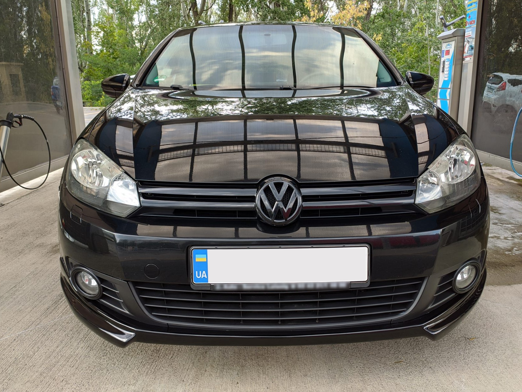 Front lip DPT V-2 (primed for painting) for Volkswagen Golf 6 2008-2014 - image 3