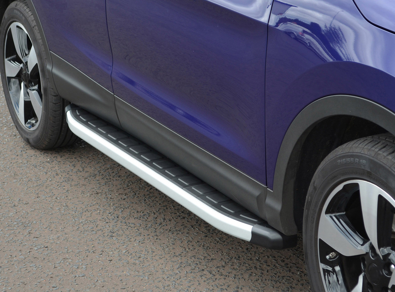 Side Steps Fullmond (2 pcs, aluminum) for Nissan Qashqai 2007-2010 - image 2