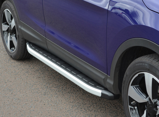 Side Steps Fullmond (2 pcs, aluminum) for Nissan Qashqai 2014-2021 - image 2