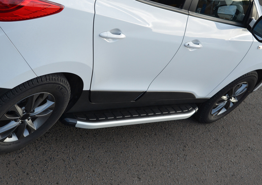 Side Steps Fullmond (2 pcs, aluminum) for Kia Sportage 2010-2015 - image 2