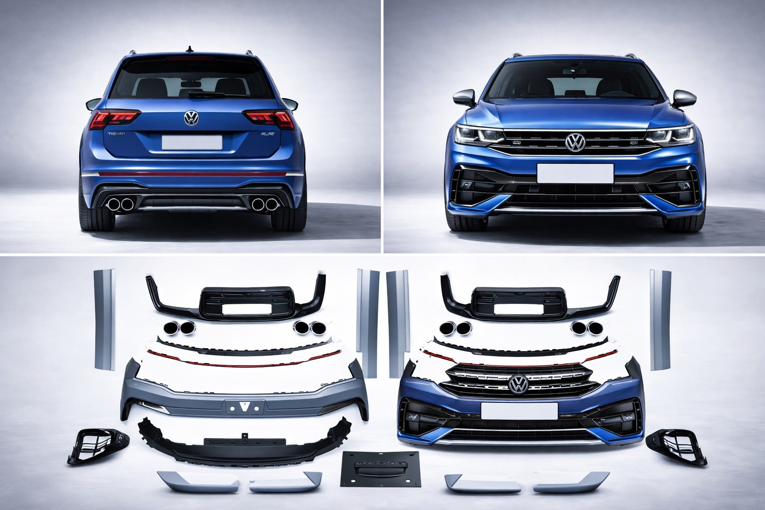 Body Kit R (for 2021-2023) for Volkswagen Tiguan 2016-2023 - image 1