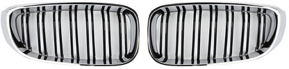 M-Look Kidney Grilles (for F34, Gloss Black with Chrome Trim) for BMW 3 Series F34 2013–2020 - image 2