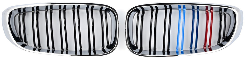 Kidney Grilles M-Look (for F34, M-Color with Chrome Trim) for BMW 3 Series F34 2013–2020 - image 2