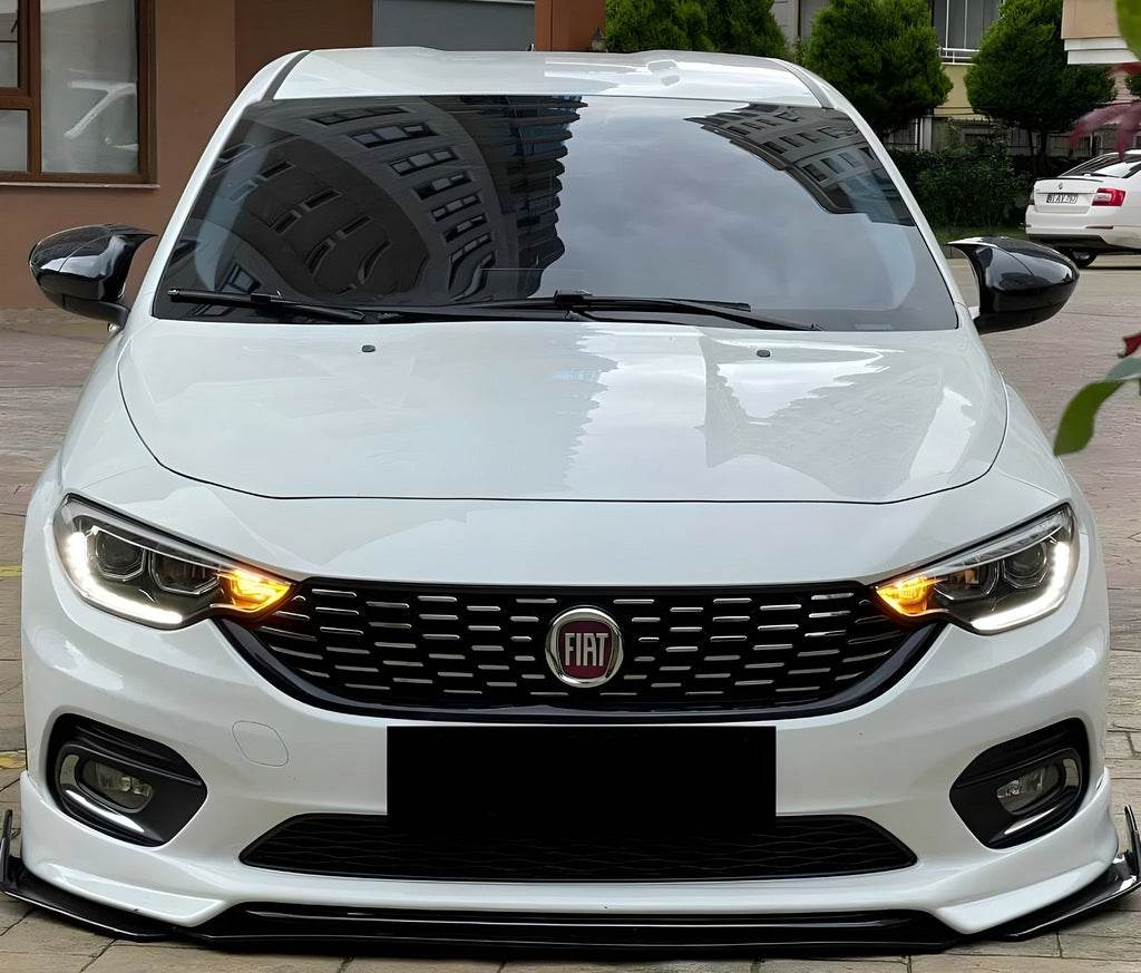 Covers for BMW-style mirrors (2 pcs) for Fiat Tipo 2016↗ year - Reelken Auto