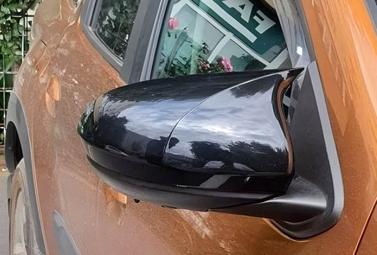 Covers for mirrors BMW-Style (2 pcs) for Dacia Duster 2018-2024 - Reelken Auto
