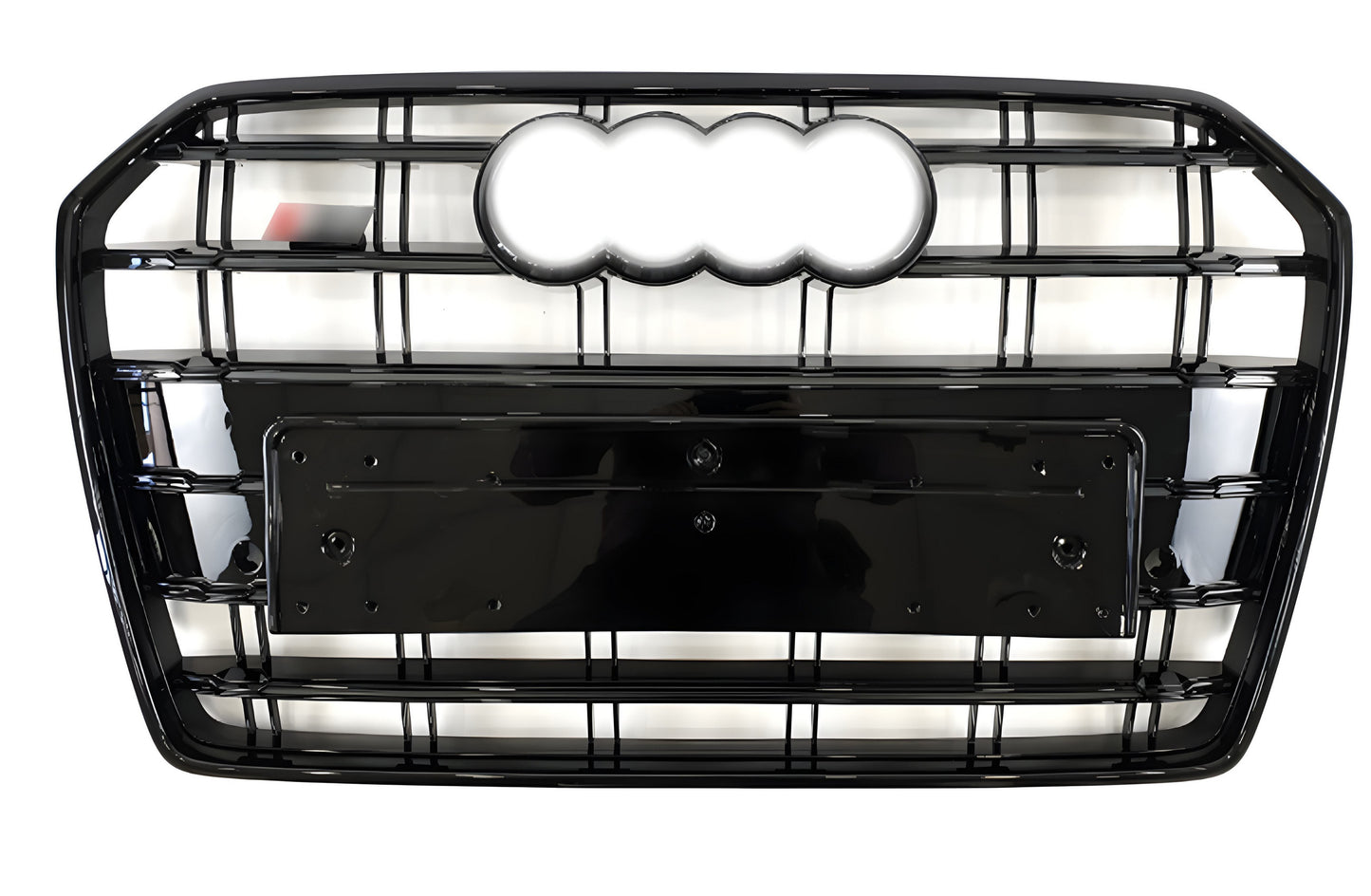 Front black grille S-Style (2014-2017) for Audi A6 C7 2011-2017 - image 1