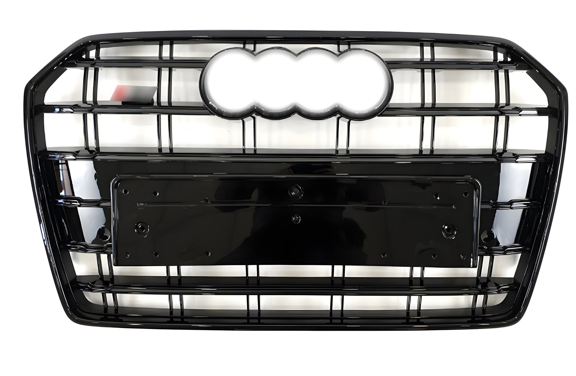 Front black grille S-Style (2014-2017) for Audi A6 C7 2011-2017 - image 1