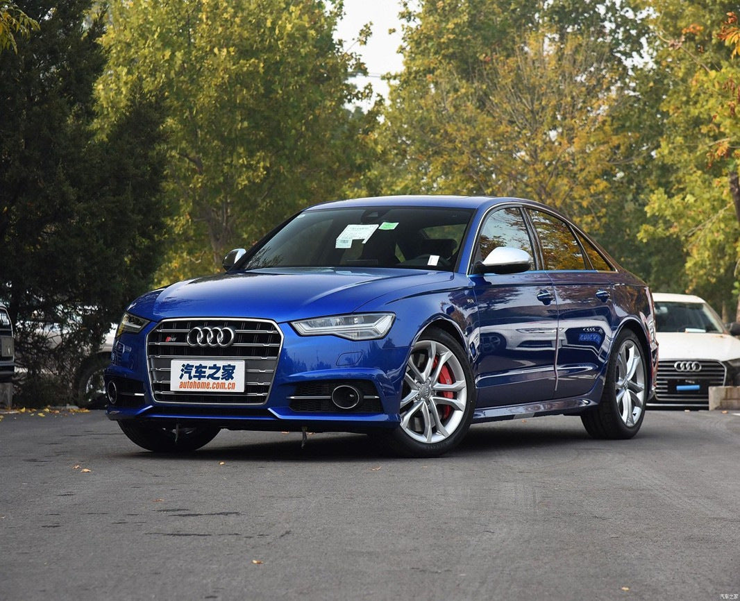 Front bumper with black grille S6-Style (2014–2017) for Audi A6 C7 2011-2017 - image 1