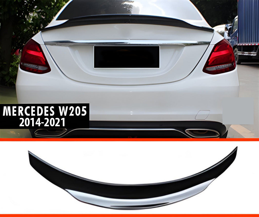 Spoiler DPT V-2 (Gloss Black) for Mercedes C-сlass W205 2014-2021 - image 2