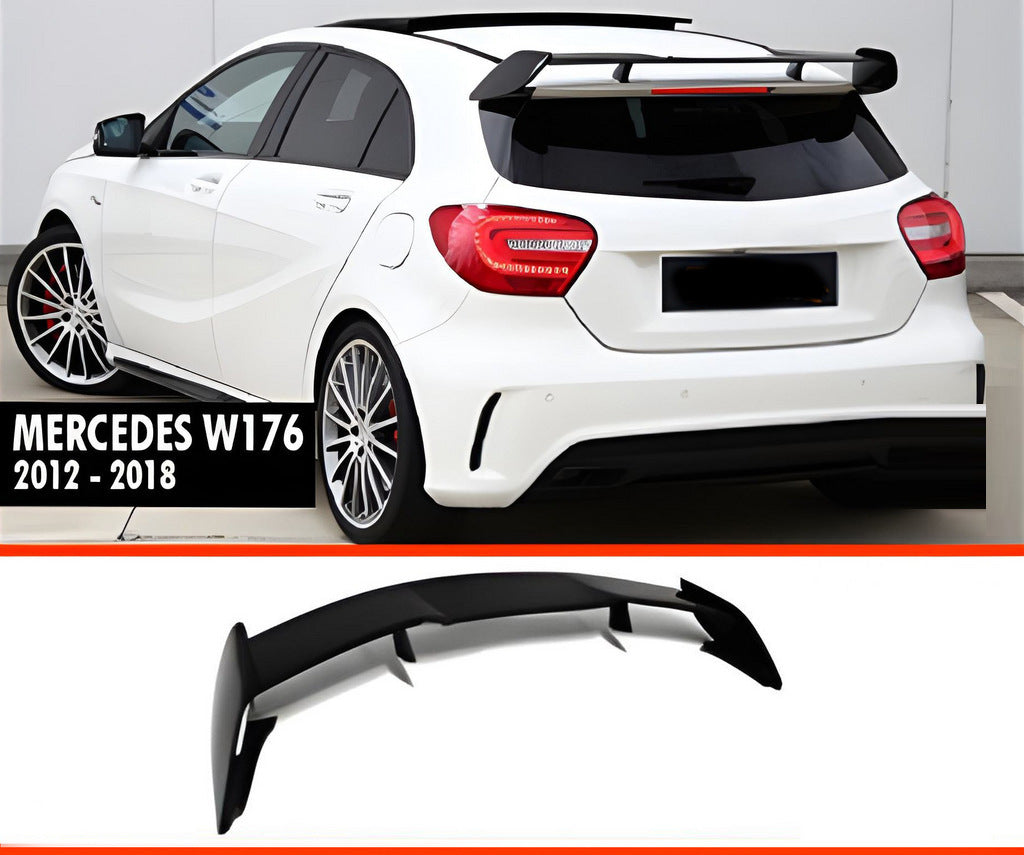 Spoiler DPT V-2 (Gloss Black) for Mercedes A-сlass W176 2012-2018 - image 1