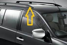 Roof rails Chrome Turkish design (2 PCs) for Mitsubishi Pajero Wagon IV - Reelken Auto