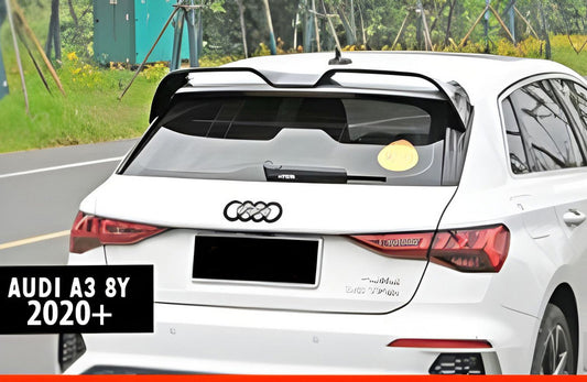 Spoiler DPT V-2 (HB, Gloss Black) for Audi A3 2020- - image 1
