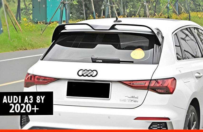 Spoiler DPT V-2 (HB, Gloss Black) for Audi A3 2020- - image 1