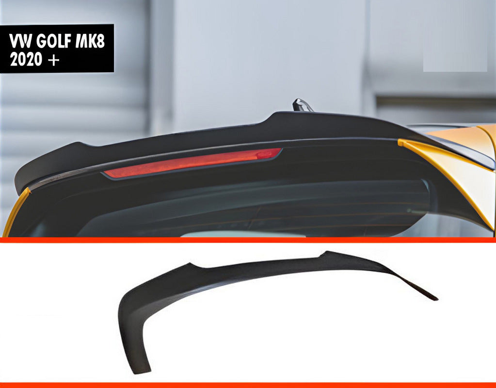 Spoiler DPT V-4 (HB, Gloss Black) for Volkswagen Golf 8 2019- - image 1