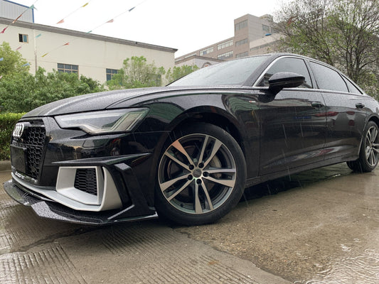 RS-Style GT front bumper for Audi A6 C8 2018- - image 2