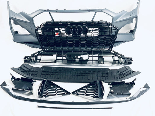 Front Bumper RS-Style Travel for Audi A6 C8 2018- - image 2