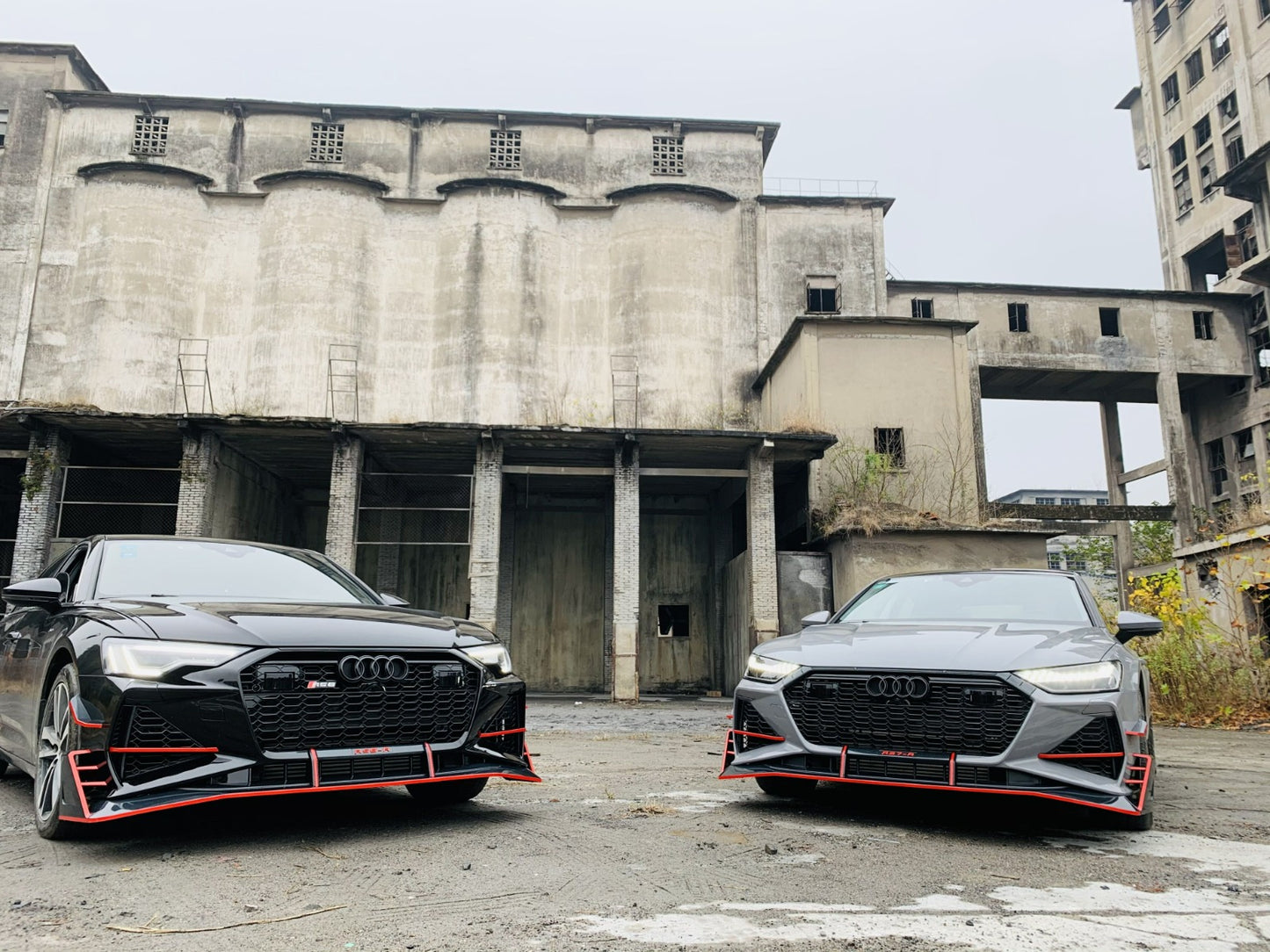 Front Bumper RS6-R Style for Audi A6 C8 2018- - image 4