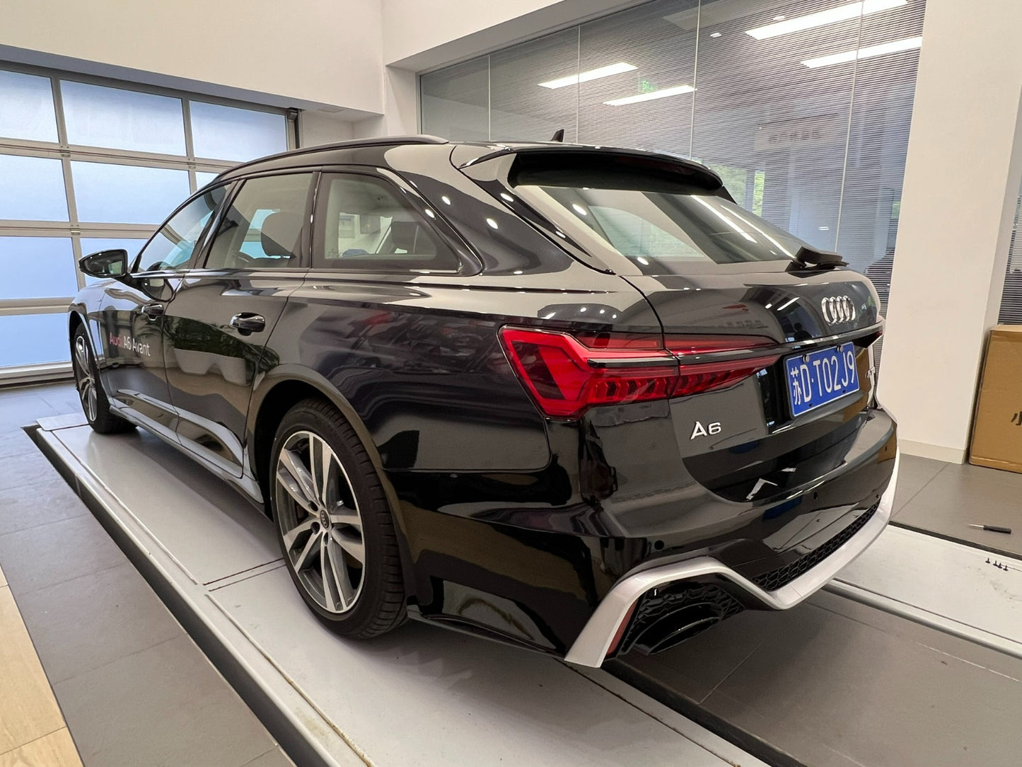 Rear bumper assembly RS-Style GT for Audi A6 C8 2018- - image 5