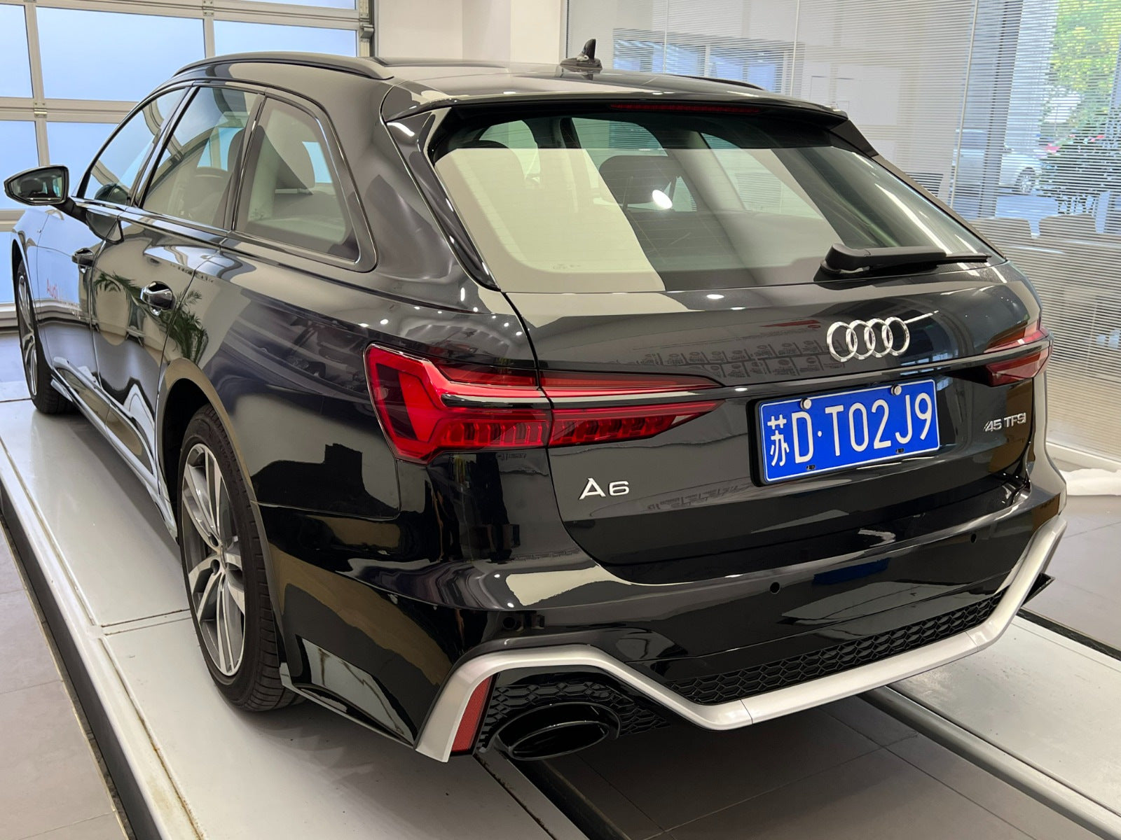 Rear bumper assembly RS-Style GT for Audi A6 C8 2018- - image 6