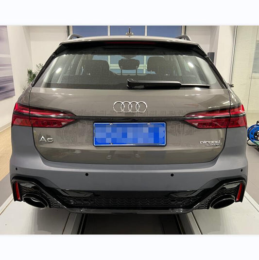 Rear bumper assembly RS-Style GT for Audi A6 C8 2018- - image 1