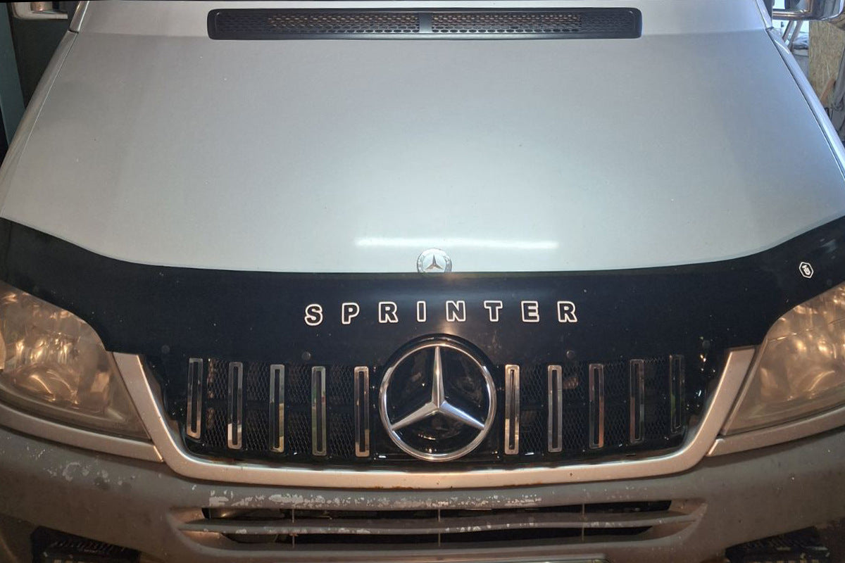 Front Grille GT Panamericana Chrome Eco (CDI, 2002-2006) for Mercedes Sprinter W901/902/903/904/905 1995-2006 - image 3