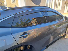 Window Deflectors with Chrome Trim Niken Luxury (4 pcs) for Nissan Ariya 2022- - image 2