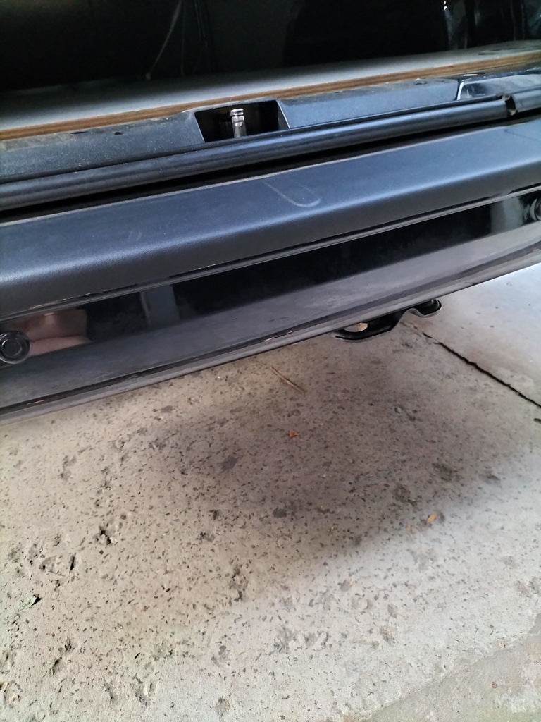 Rear bumper pad EuroCap (1 door, ABS) for Volkswagen T6 - Reelken Auto