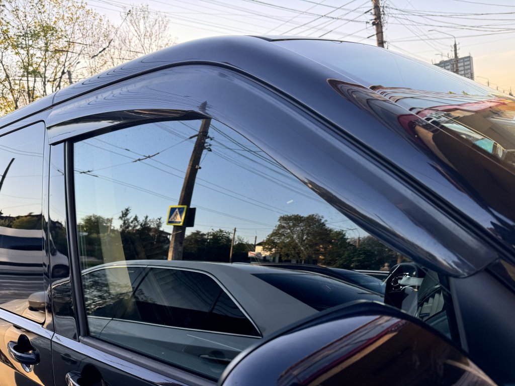 Window Deflectors (2 pcs, Sunplex Sport) for Volkswagen T5 Multivan 2003–2010 - image 9