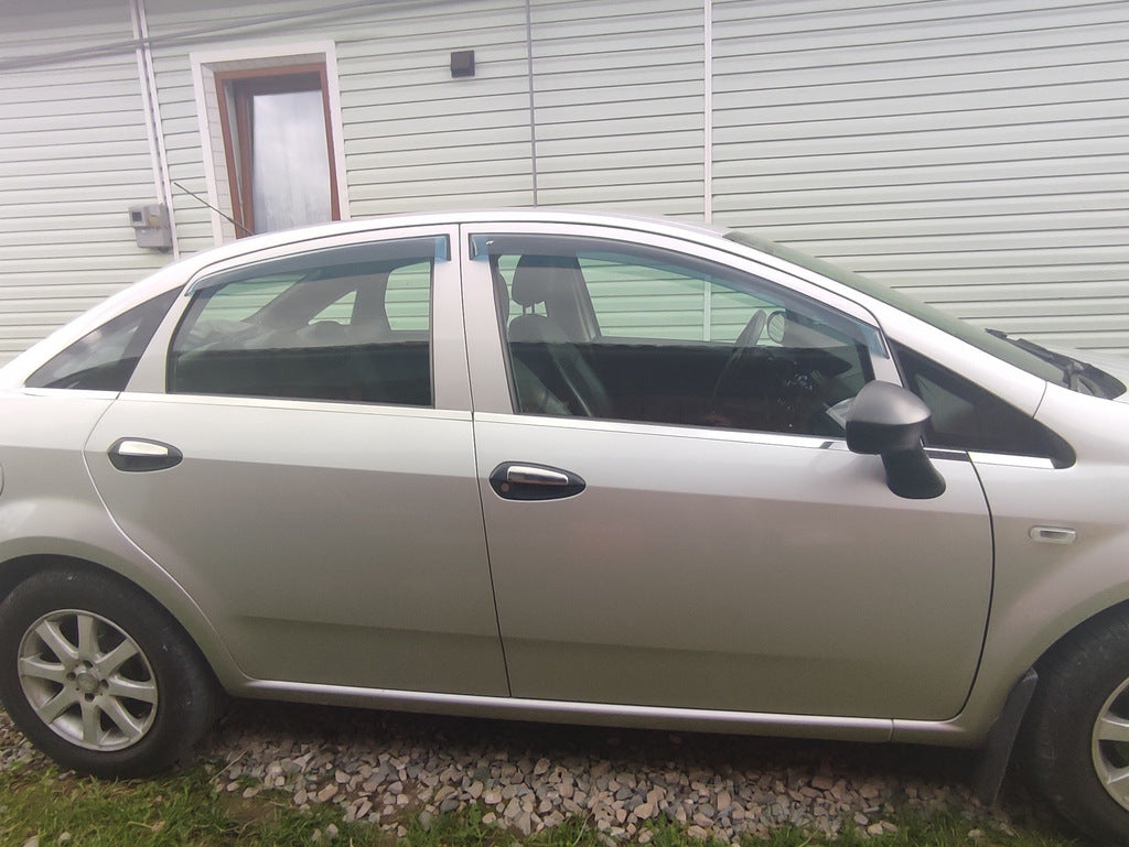 Covers for handles (4 pieces, stainless steel) for Fiat Linea 2006-2018 - image 3