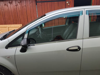 Chrome Door Handle Covers (4 pcs, Stainless Steel) for Fiat Linea 2006-2018 - image 4