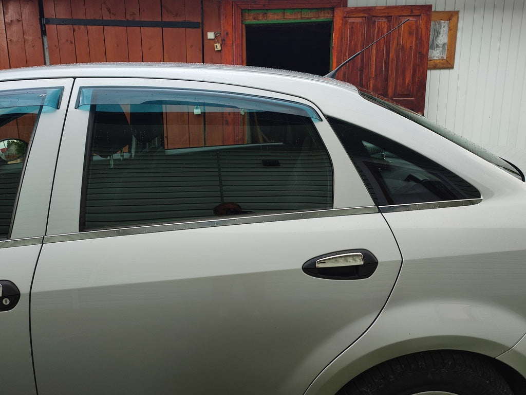 Chrome Door Handle Covers (4 pcs, Stainless Steel) for Fiat Linea 2006-2018 - image 6