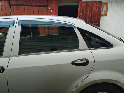 Chrome Door Handle Covers (4 pcs, Stainless Steel) for Fiat Linea 2006-2018 - image 6