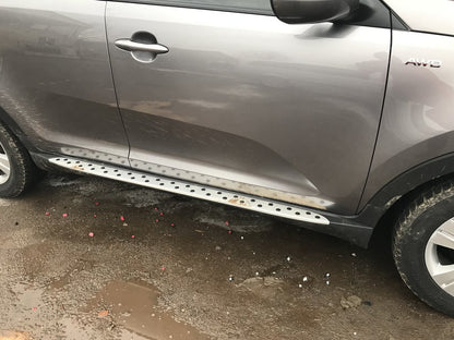 Side Steps Niken BMW-style (2 pcs, Aluminum) for Kia Sportage 2010-2015 - image 6