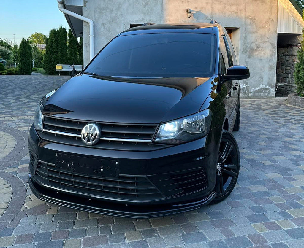 Front lip spoiler (ABS) for Volkswagen Caddy 2015-2020 - image 3