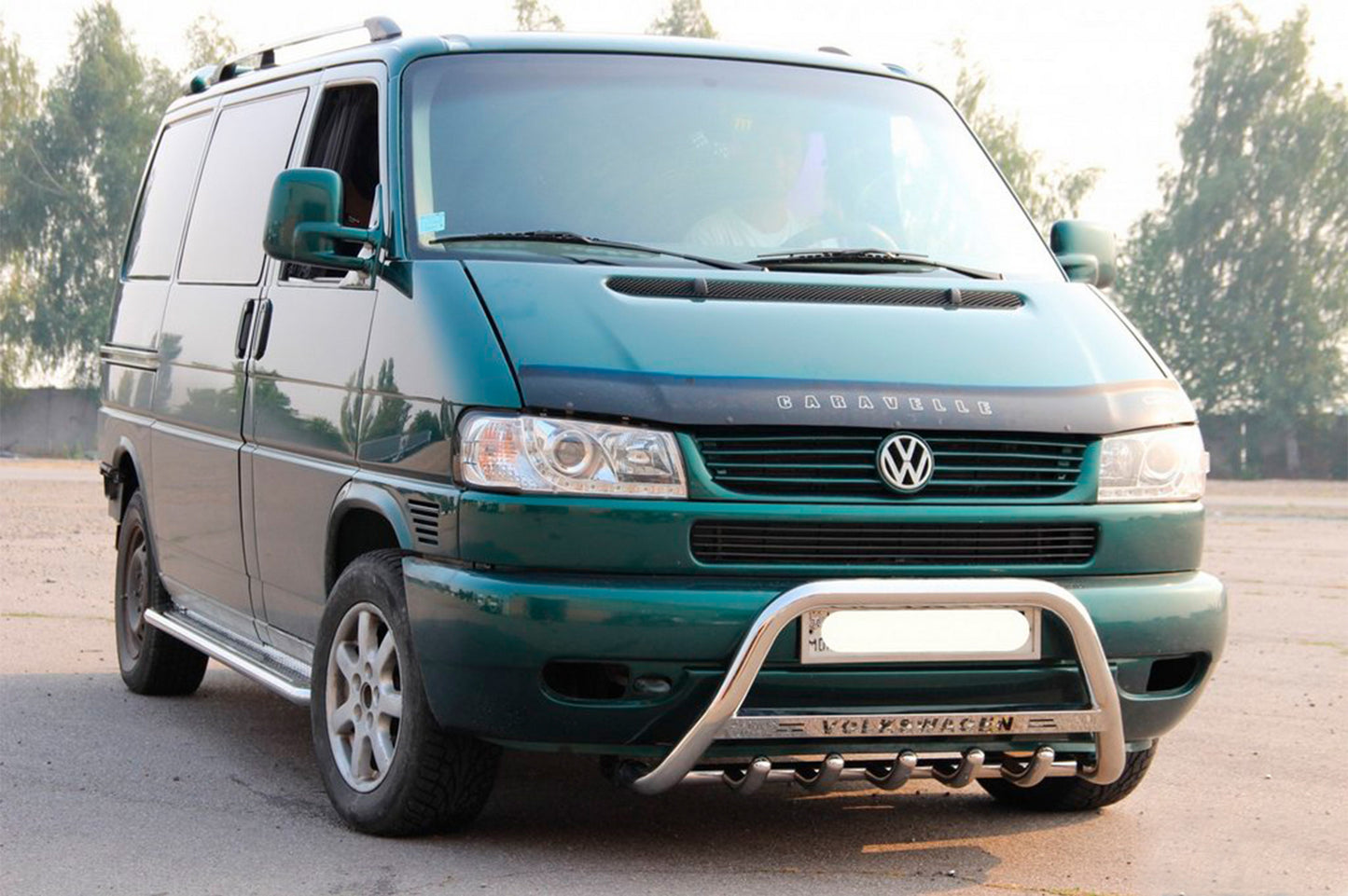 Bull Bar WT003 60mm Stainless Steel for Volkswagen T4 Transporter 1990-2003 - image 6
