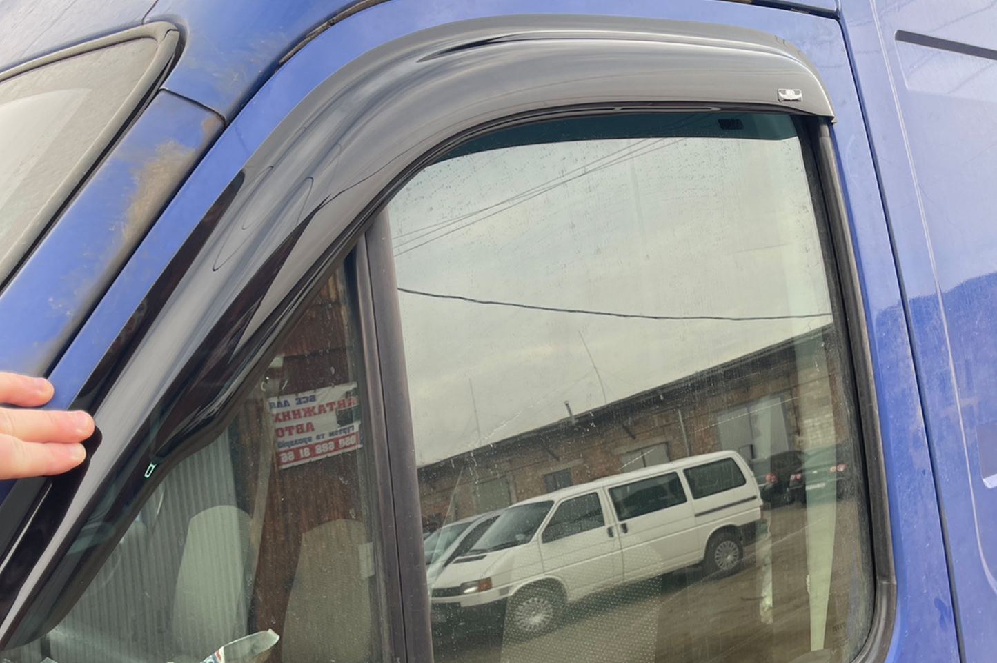 Window Deflectors (2 pcs, HIC) for Iveco Daily 2006-2014 - image 7