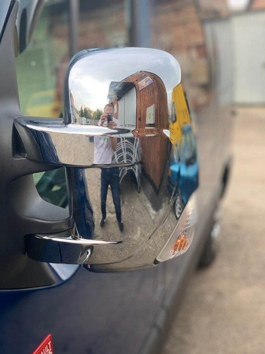Covers for mirrors (2 pcs formation) for Renault Master 2011-2023 - Reelken Auto