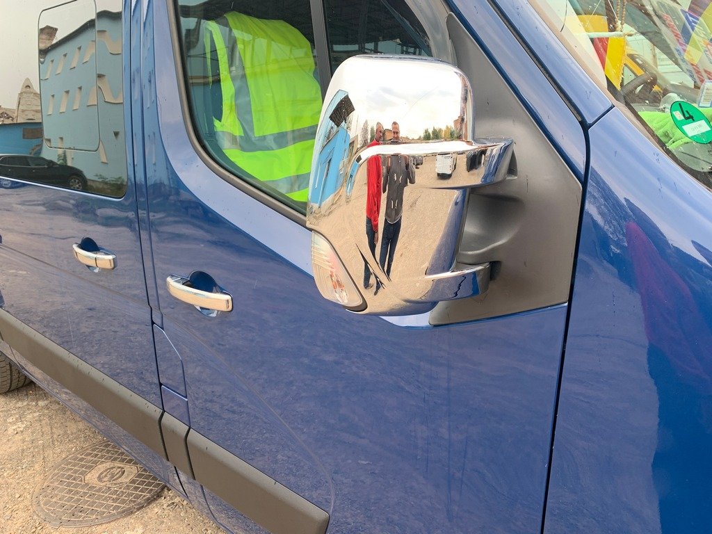 Chrome Mirror Covers (2 pcs plastic) for Renault Master 2011-2023 - image 3